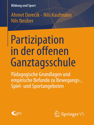 cover image of Partizipation in der offenen Ganztagsschule
